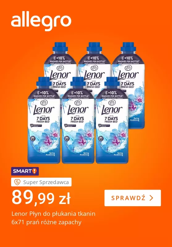 Allegro - gazetka promocyjna Sprzątanie się opłaca! od wtorku 06.05 do poniedziałku 12.05