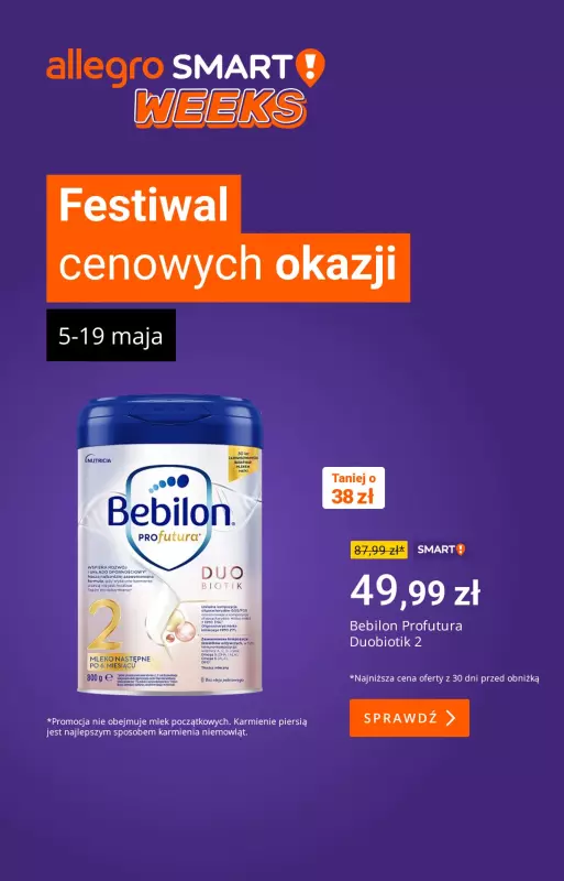 Allegro - gazetka promocyjna Supermarketowe hity od czwartku 08.05 do niedzieli 11.05 - strona 4