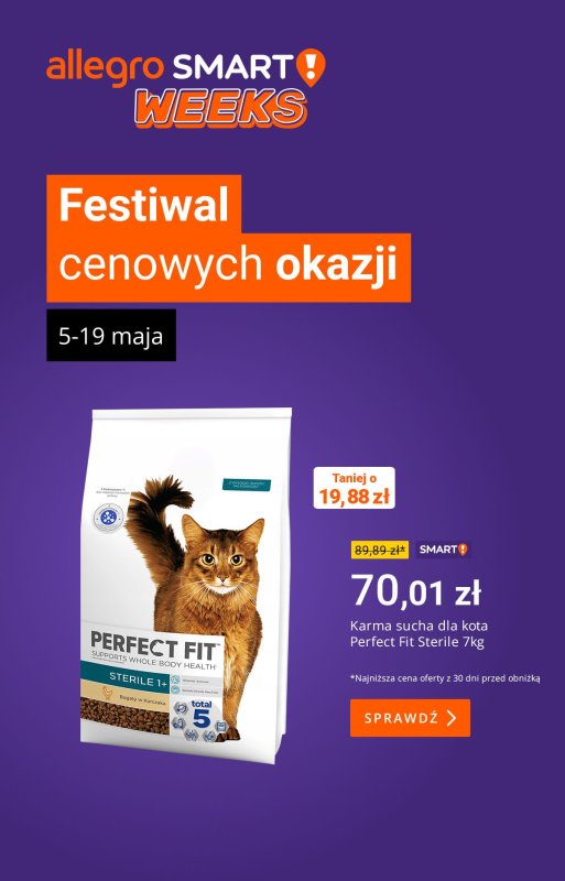 Allegro - gazetka promocyjna Produkty dla zwierzaków z rabatami od czwartku 08.05 do niedzieli 11.05 - strona 2