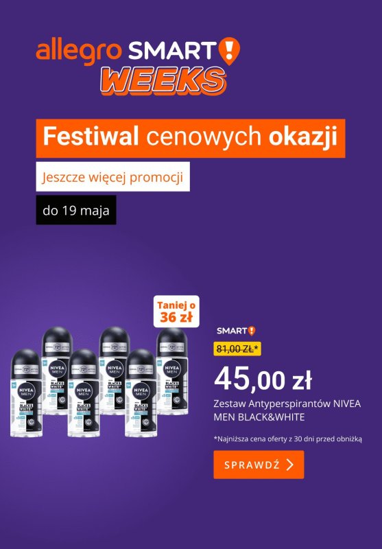 Allegro - gazetka promocyjna Kosmetyki w supercenach od poniedziałku 12.05 do środy 14.05 - strona 3
