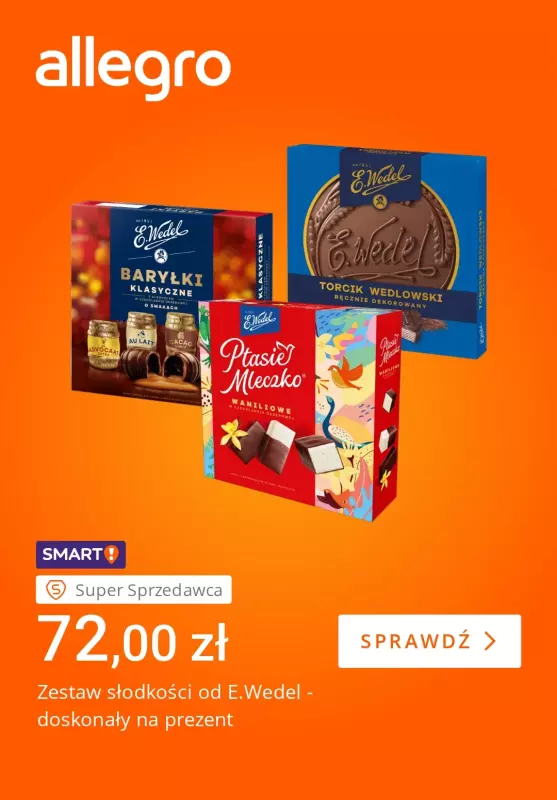 Allegro - gazetka promocyjna Pomysły na niespodziankę dla mamy od wtorku 13.05 do poniedziałku 19.05