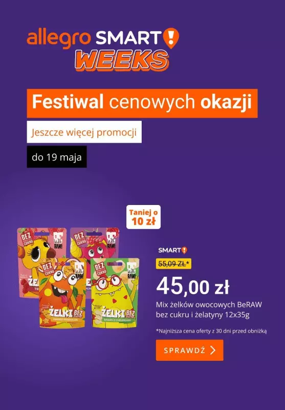 Allegro - gazetka promocyjna Kawa, napoje, słodycze i przekąski w supercenach   - strona 2