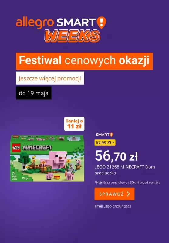 Allegro - gazetka promocyjna Zabawki w supercenach  