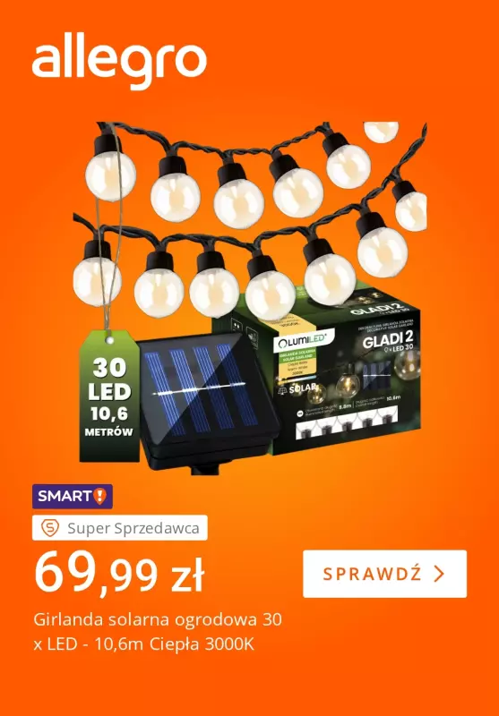 Allegro - gazetka promocyjna Jak wakacje w ogrodzie, to Allegro od piątku 13.06 do czwartku 19.06