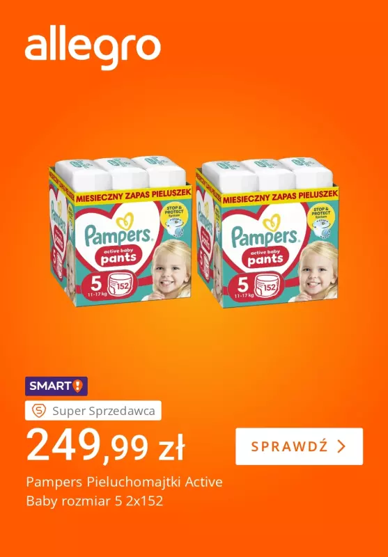 Allegro - gazetka promocyjna Ulubione produkty w wielopakach od piątku 20.06 do czwartku 26.06