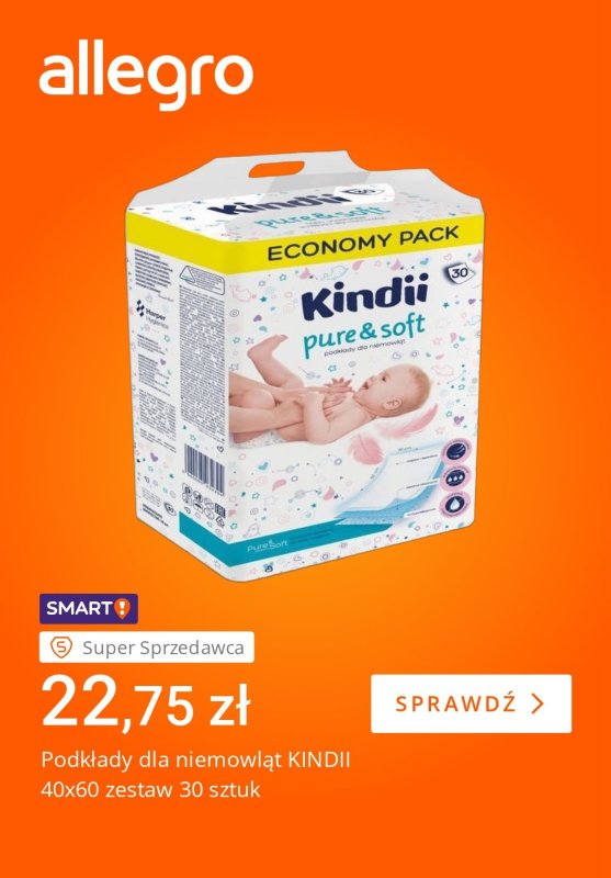 Allegro - gazetka promocyjna Wyprawka dla niemowlaka od piątku 11.07 do czwartku 17.07