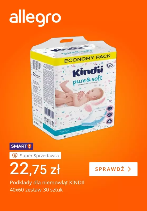 Allegro - gazetka promocyjna Wyprawka dla niemowlaka od piątku 11.07 do czwartku 17.07