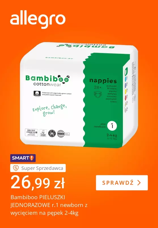 Allegro - gazetka promocyjna Wyprawka dla niemowlaka   - strona 3