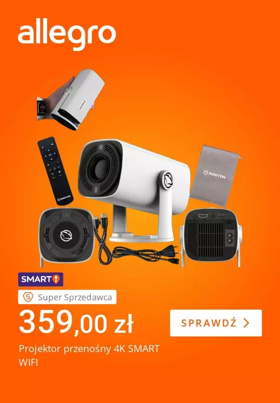 Allegro - gazetka promocyjna Elektroniczne hity na wakacje od piątku 25.07 do czwartku 31.07