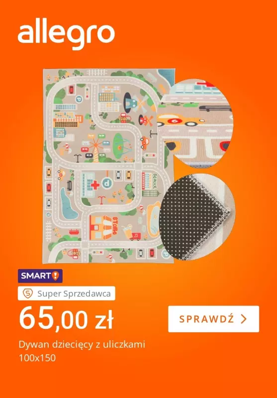 Allegro - gazetka promocyjna Wszystko do pokoju dziecka od wtorku 19.08 do poniedziałku 25.08