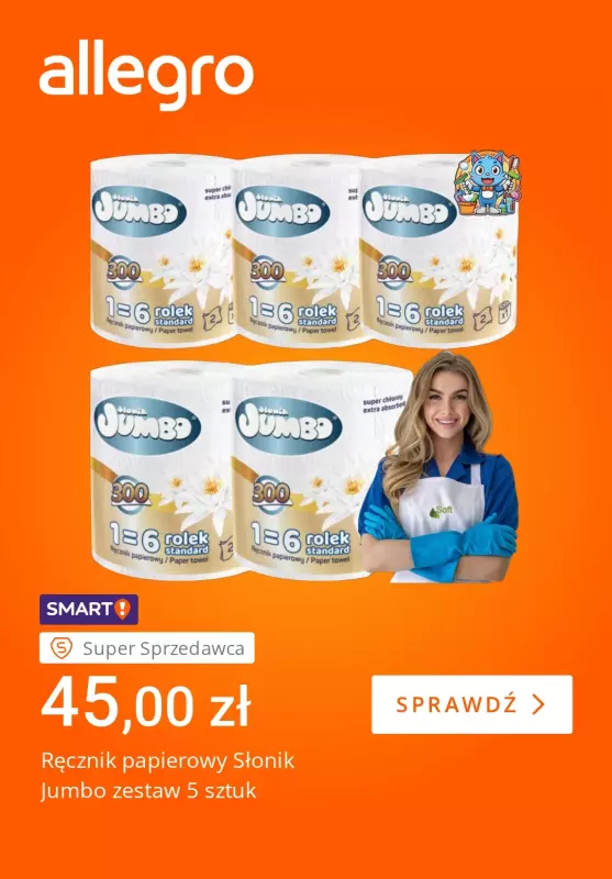Allegro - gazetka promocyjna Pełne szafki na jesień od piątku 22.08 do czwartku 28.08