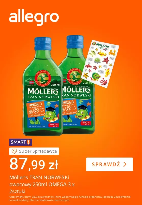Allegro - gazetka promocyjna Wszystko dla lepszej odporności od wtorku 23.09 do poniedziałku 29.09