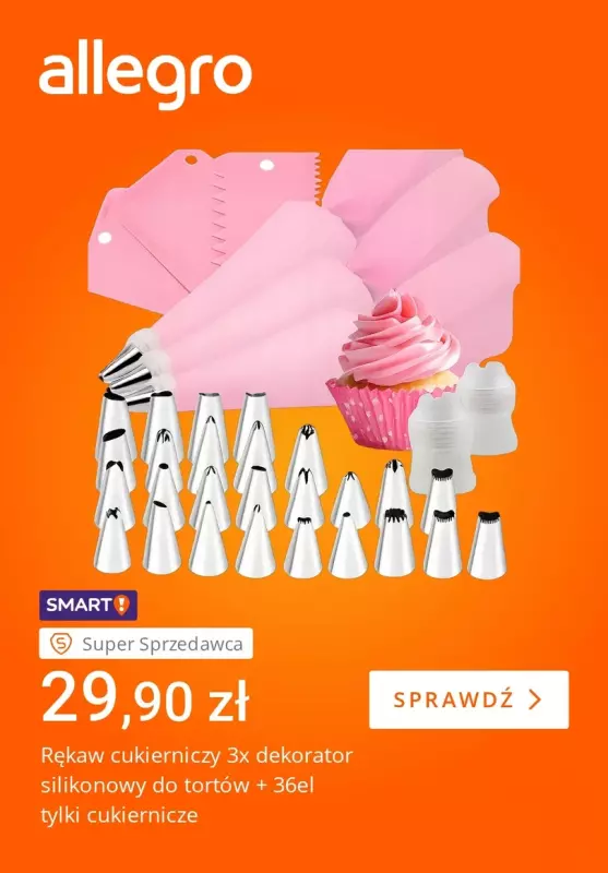 Allegro - gazetka promocyjna Wszystko do domowych wypieków  