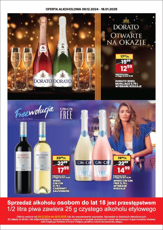 Wafelek - gazetka promocyjna Kataog alkoholowy  do soboty 18.01 - strona 7