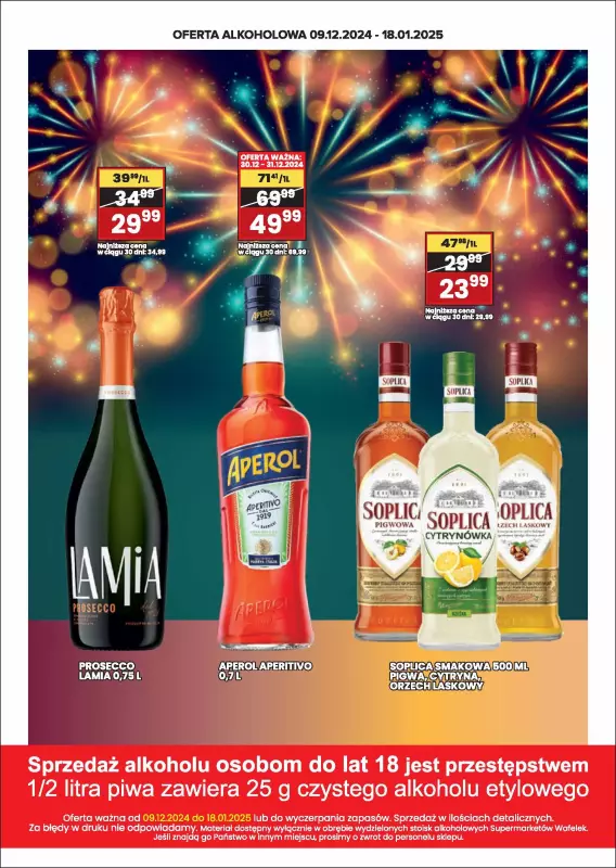 Wafelek - gazetka promocyjna Kataog alkoholowy  do soboty 18.01 - strona 3