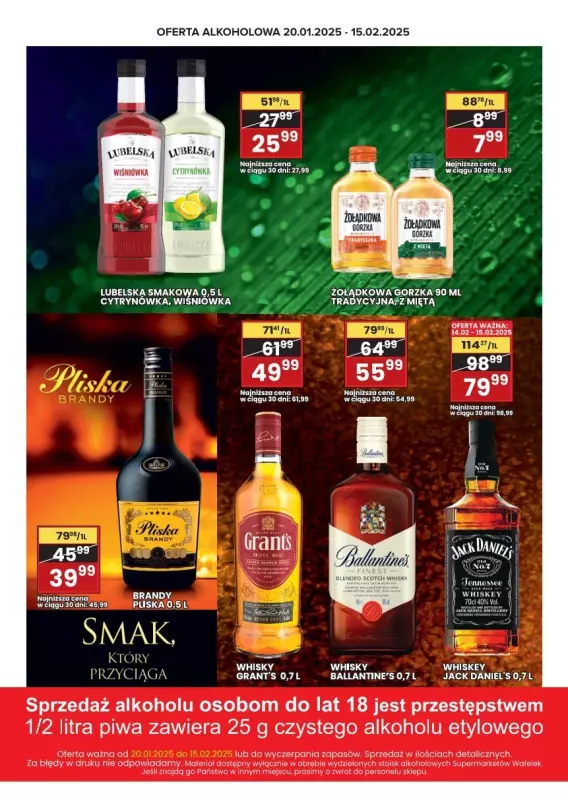 Wafelek - gazetka promocyjna Katalog alkoholowy  do soboty 15.02 - strona 2