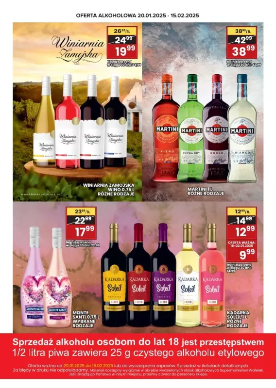 Wafelek - gazetka promocyjna Katalog alkoholowy  do soboty 15.02 - strona 4