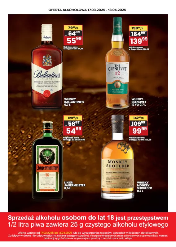 Wafelek - gazetka promocyjna Katalog alkoholowy  do niedzieli 13.04 - strona 3