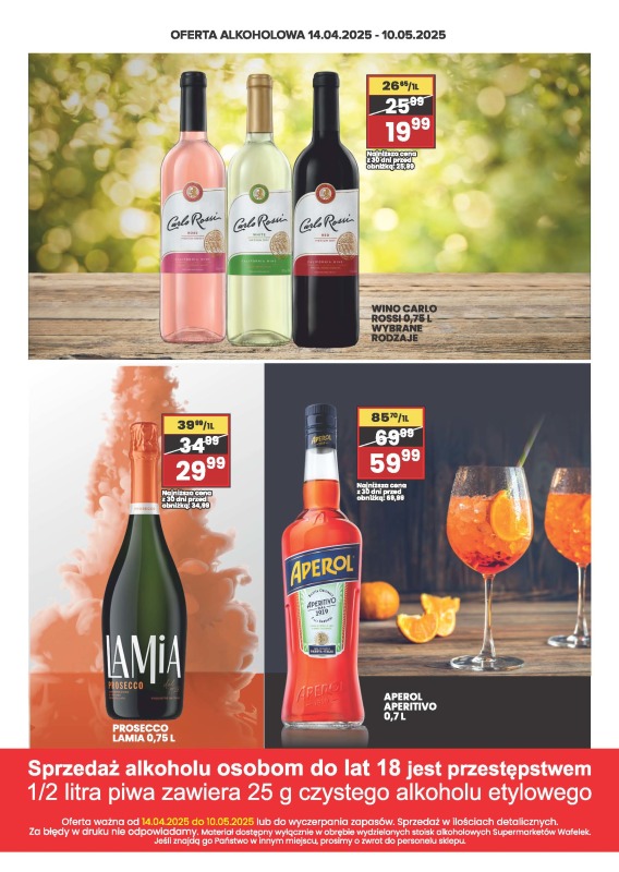 Wafelek - gazetka promocyjna Katalog alkoholowy  do soboty 10.05 - strona 6