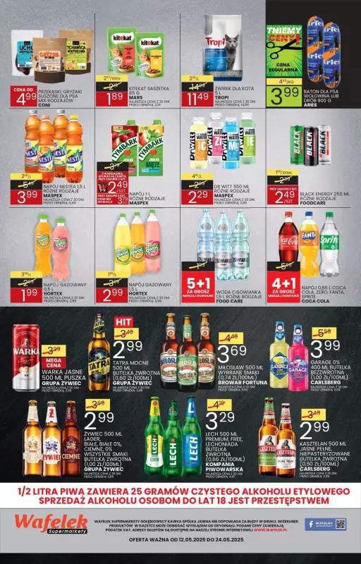 Wafelek - gazetka promocyjna Gazetka od poniedziałku 12.05 do soboty 24.05 - strona 8