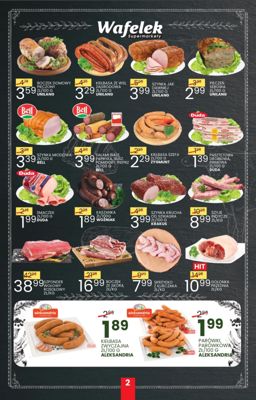 Wafelek - gazetka promocyjna Gazetka od poniedziałku 12.05 do soboty 24.05 - strona 2