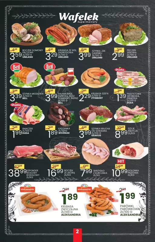 Wafelek - gazetka promocyjna Gazetka od poniedziałku 12.05 do soboty 24.05 - strona 2