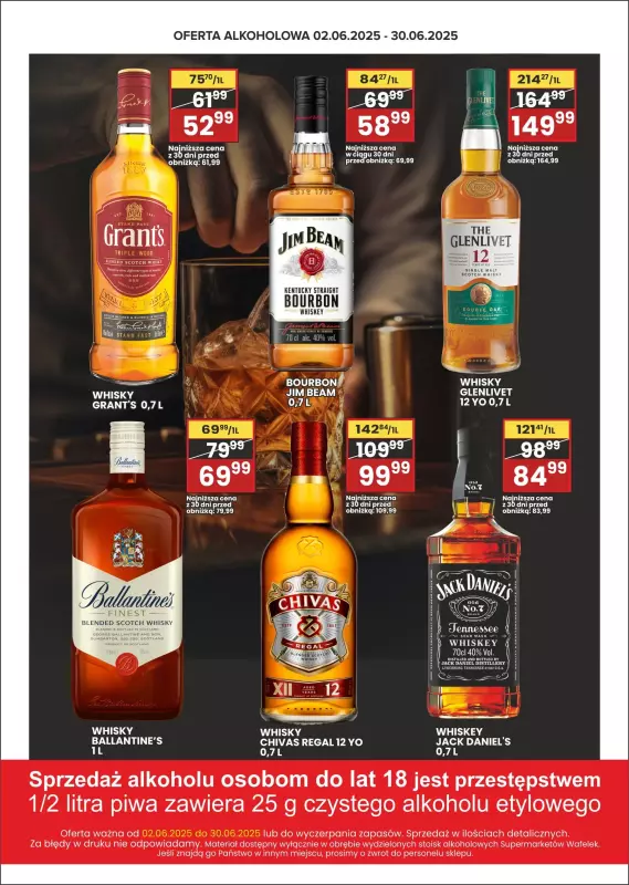 Wafelek - gazetka promocyjna Katalog alkoholowy  do poniedziałku 30.06 - strona 3