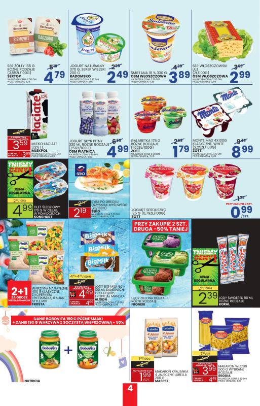 Wafelek - gazetka promocyjna Gazetka od poniedziałku 23.06 do soboty 05.07 - strona 4