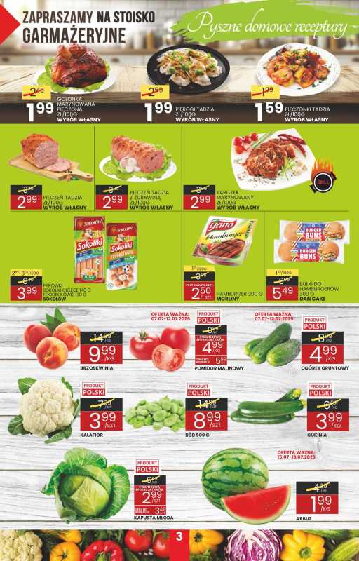 Wafelek - gazetka promocyjna Gazetka od poniedziałku 07.07 do soboty 19.07 - strona 3