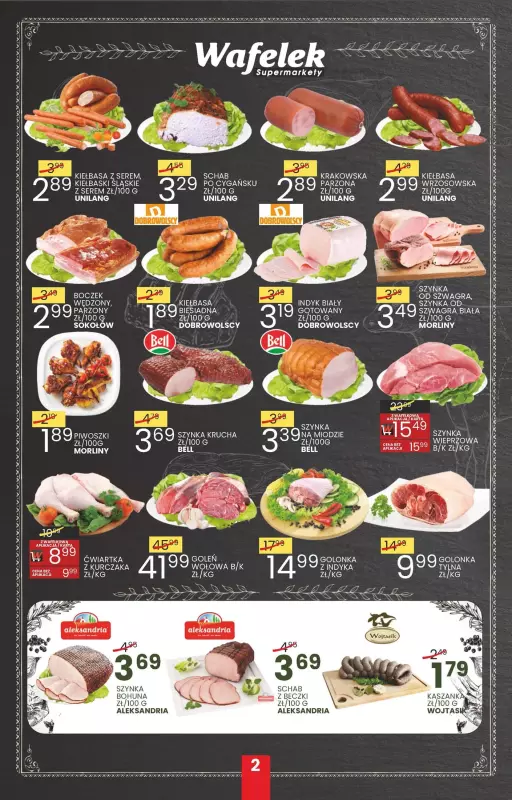 Wafelek - gazetka promocyjna Gazetka od poniedziałku 07.07 do soboty 19.07 - strona 2