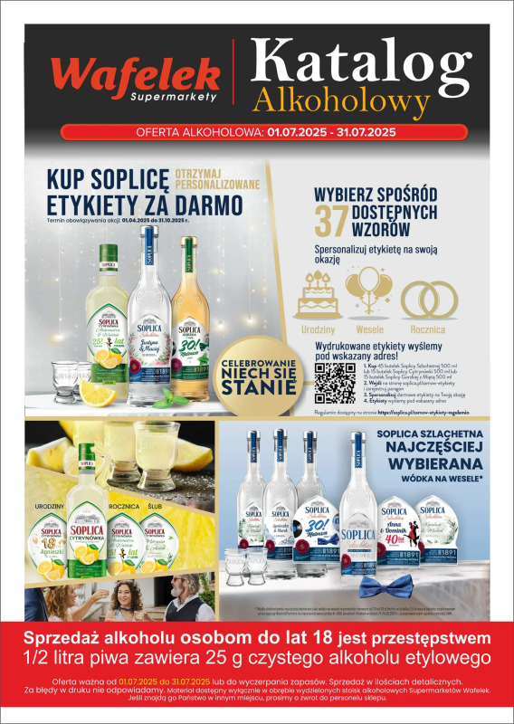 Wafelek - gazetka promocyjna Katalog alkoholowy  do czwartku 31.07 - strona 5