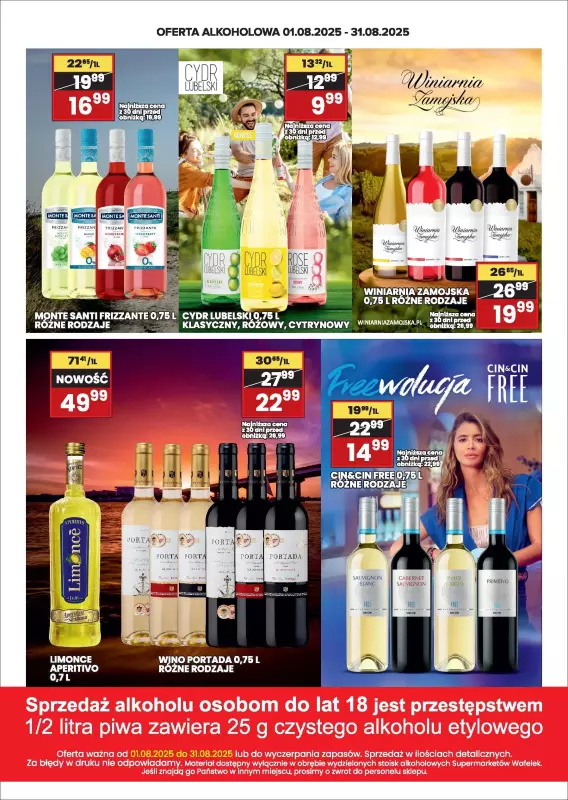 Wafelek - gazetka promocyjna Katalog alkoholowy  do niedzieli 31.08 - strona 4