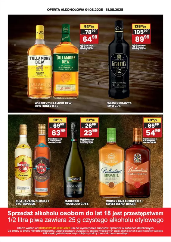 Wafelek - gazetka promocyjna Katalog alkoholowy  do niedzieli 31.08 - strona 3