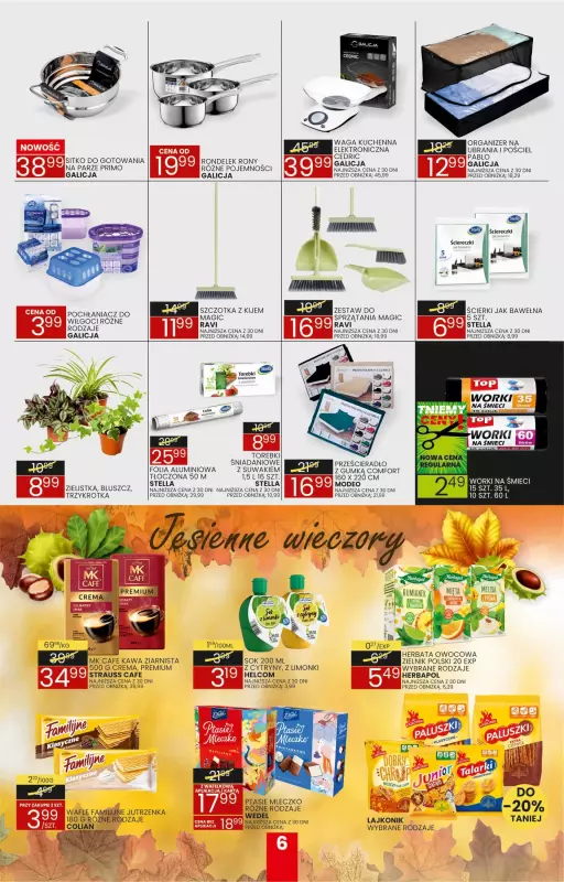 Wafelek - gazetka promocyjna Gazetka od poniedziałku 15.09 do soboty 27.09 - strona 6