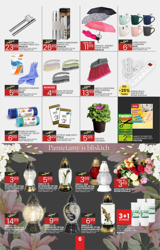 Wafelek - gazetka promocyjna Gazetka od poniedziałku 13.10 do soboty 25.10 - strona 6