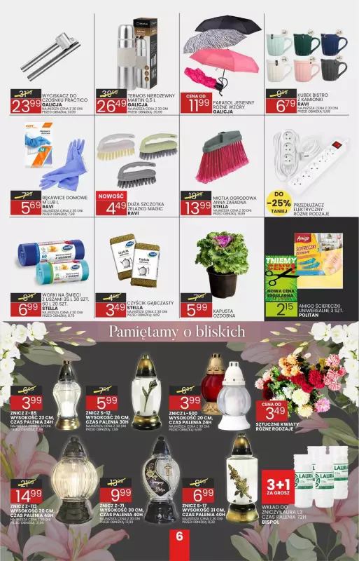Wafelek - gazetka promocyjna Gazetka od poniedziałku 13.10 do soboty 25.10 - strona 6