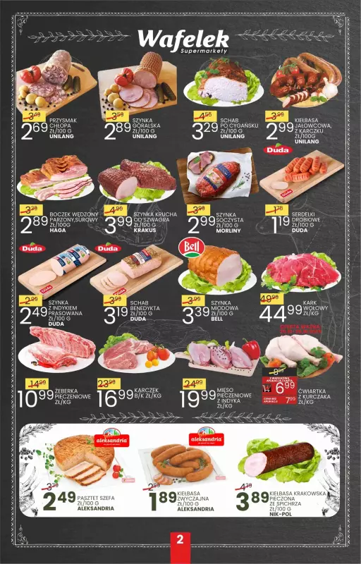 Wafelek - gazetka promocyjna Gazetka od poniedziałku 13.10 do soboty 25.10 - strona 2