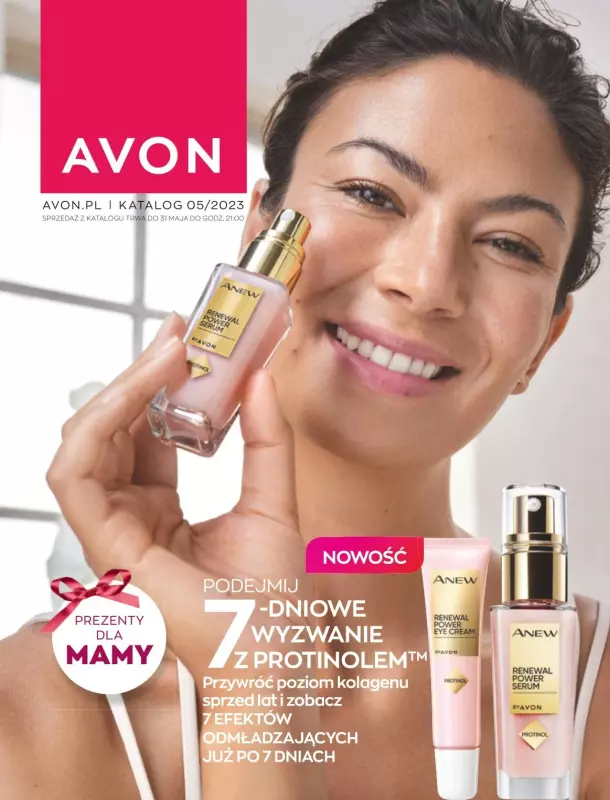 AVON - gazetka promocyjna Katalog Avon maj od poniedziałku 01.05 do środy 31.05