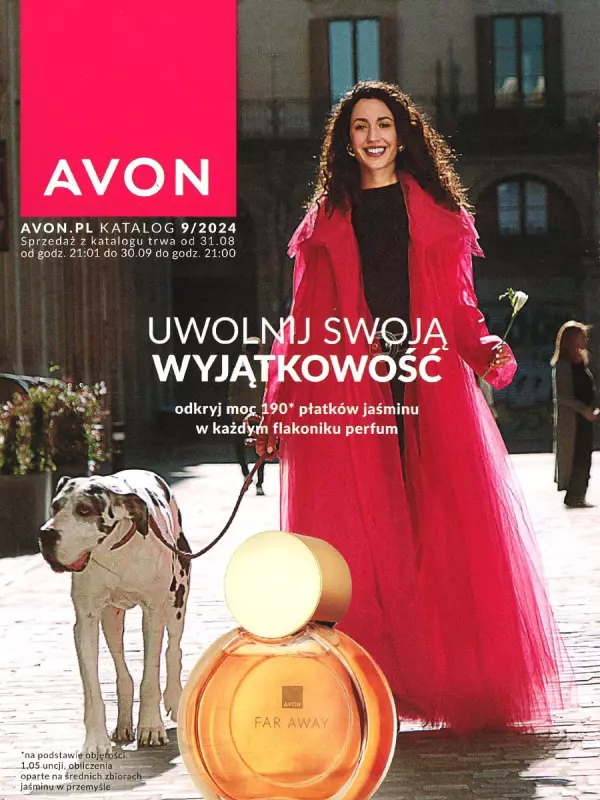 AVON - gazetka promocyjna Katalog wrzesień 2024 od soboty 31.08 do poniedziałku 30.09