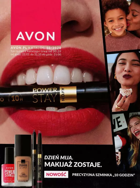 AVON - gazetka promocyjna Katalog październik 2024 od poniedziałku 30.09 do czwartku 31.10