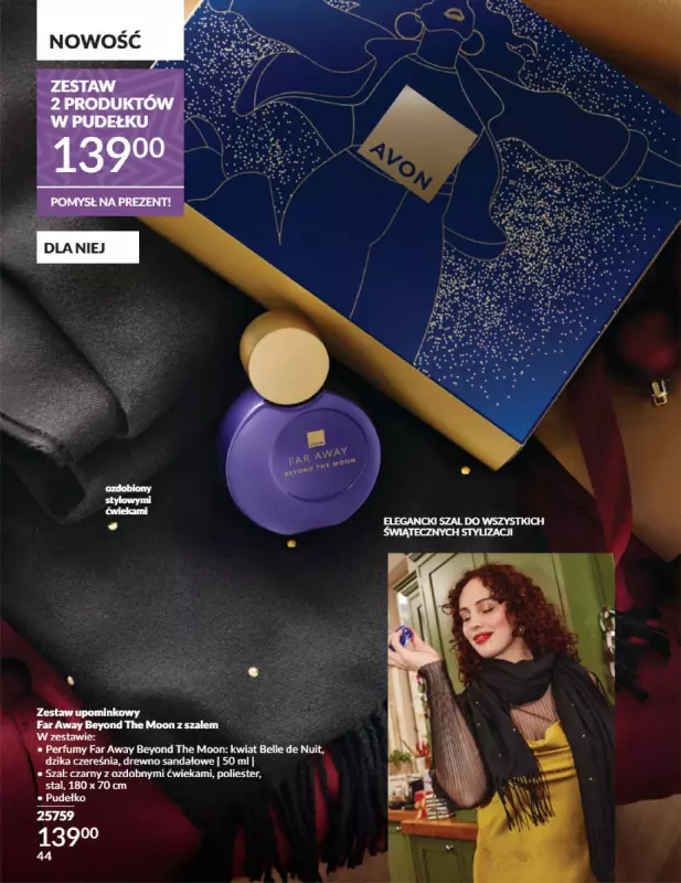 AVON - gazetka promocyjna Katalog listopad 2024 od czwartku 31.10 do soboty 30.11 - strona 44