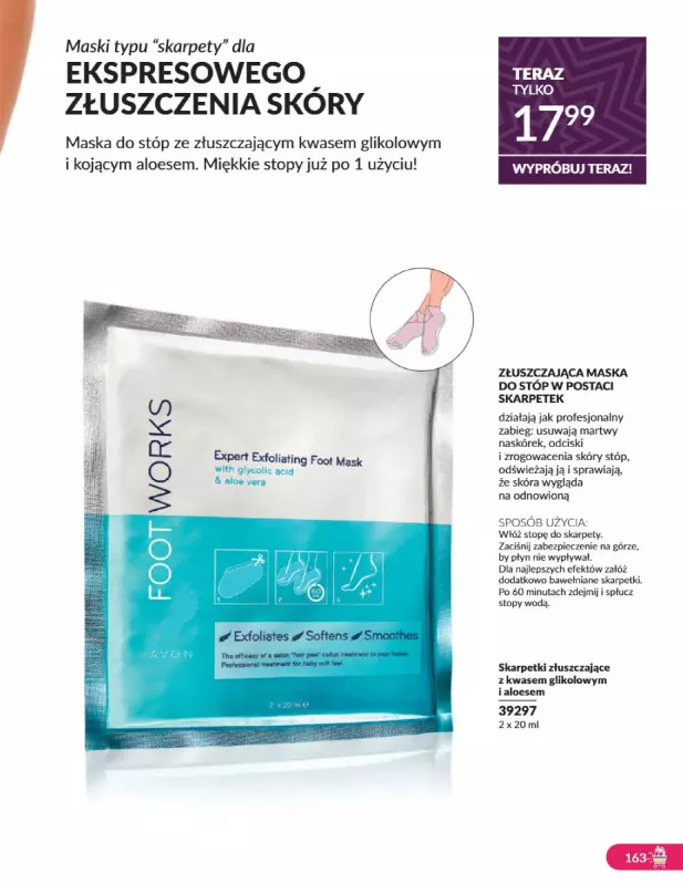 AVON - gazetka promocyjna Katalog listopad 2024 od czwartku 31.10 do soboty 30.11 - strona 163