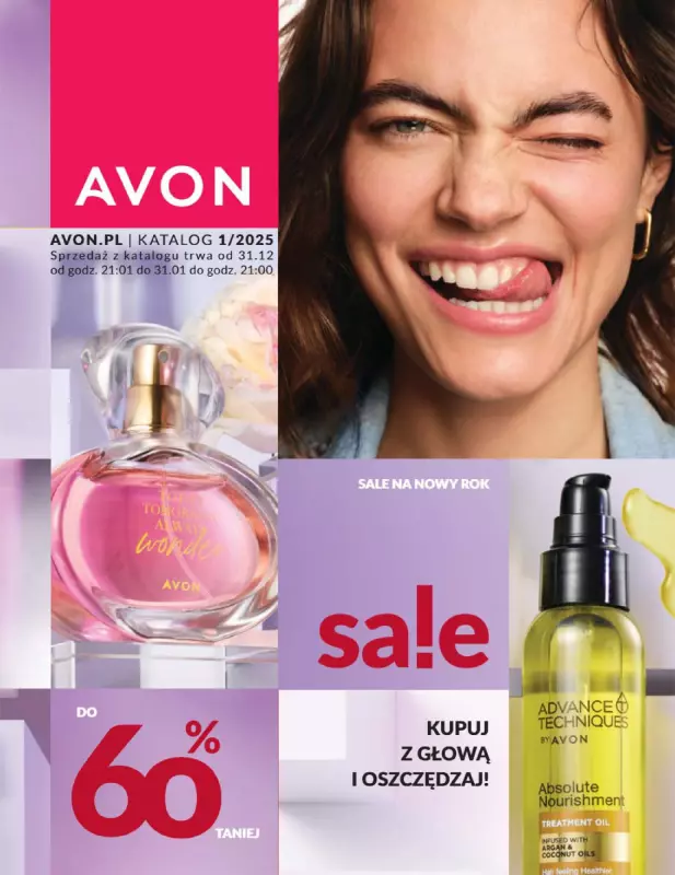 AVON - gazetka promocyjna Katalog Styczeń 2025 od czwartku 02.01 do piątku 31.01