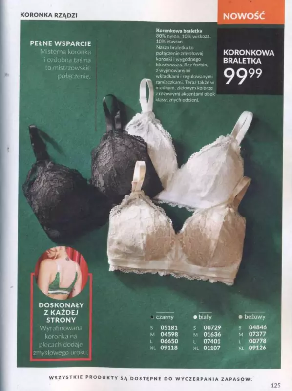 AVON - gazetka promocyjna Katalog Luty 2025 od środy 05.02 do piątku 28.02 - strona 125