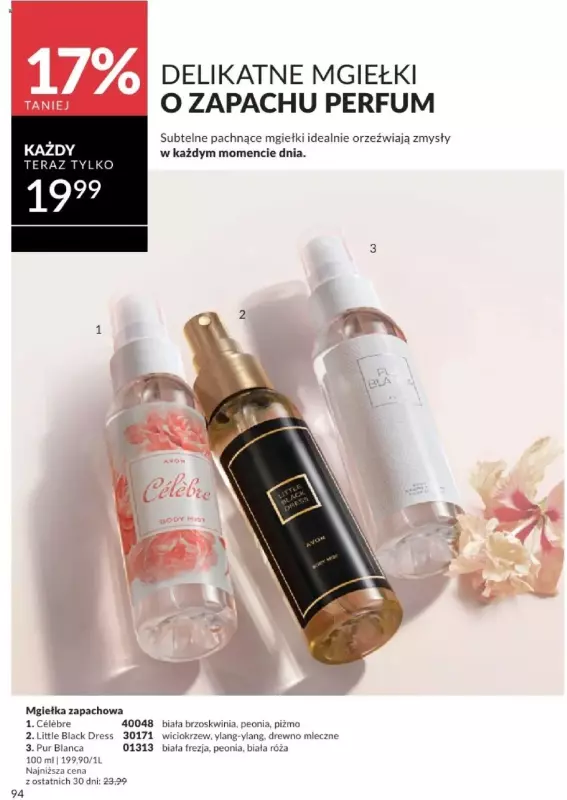 AVON - gazetka promocyjna Katalog Maj 2025 od czwartku 01.05 do soboty 31.05 - strona 94