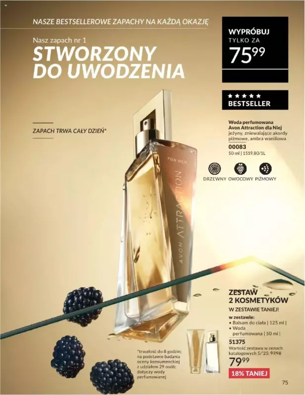 AVON - gazetka promocyjna Katalog Maj 2025 od czwartku 01.05 do soboty 31.05 - strona 75