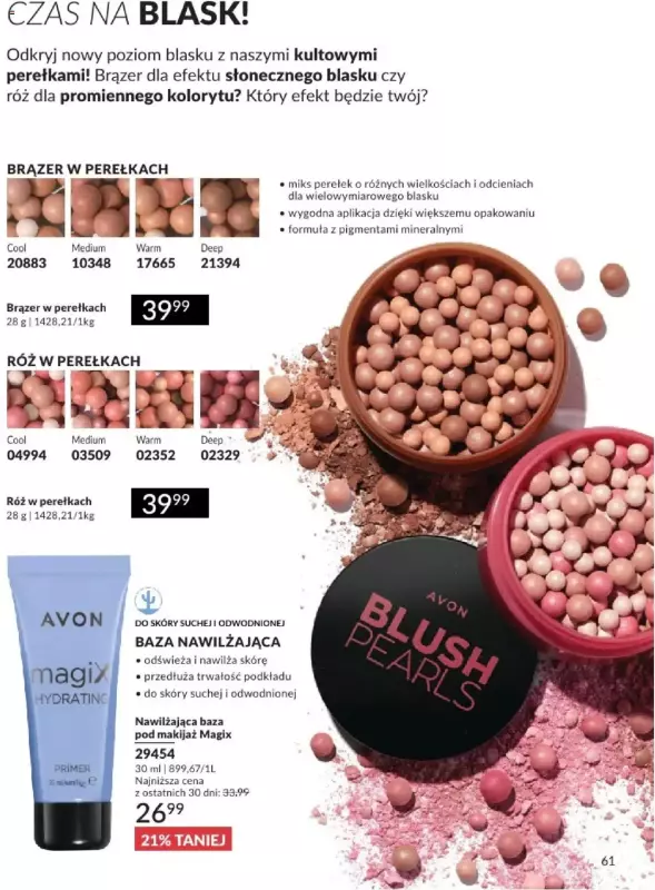 AVON - gazetka promocyjna Katalog Maj 2025 od czwartku 01.05 do soboty 31.05 - strona 61