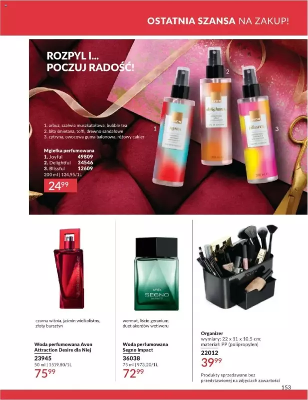 AVON - gazetka promocyjna Katalog Maj 2025 od czwartku 01.05 do soboty 31.05 - strona 152