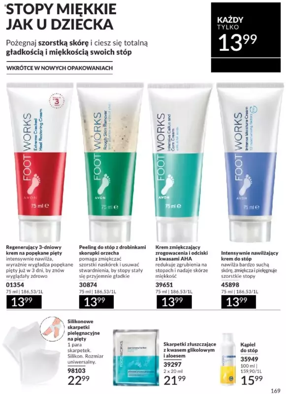 AVON - gazetka promocyjna Katalog Maj 2025 od czwartku 01.05 do soboty 31.05 - strona 168