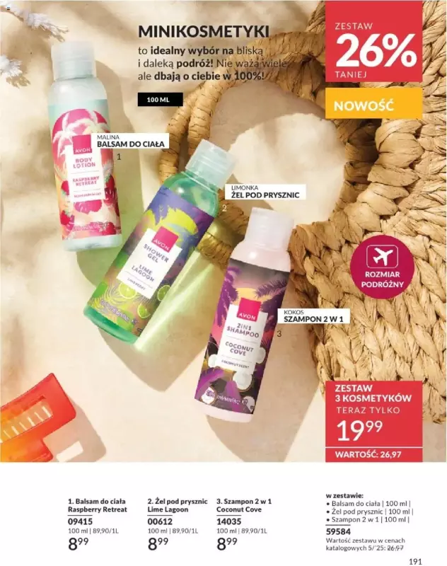 AVON - gazetka promocyjna Katalog Maj 2025 od czwartku 01.05 do soboty 31.05 - strona 190